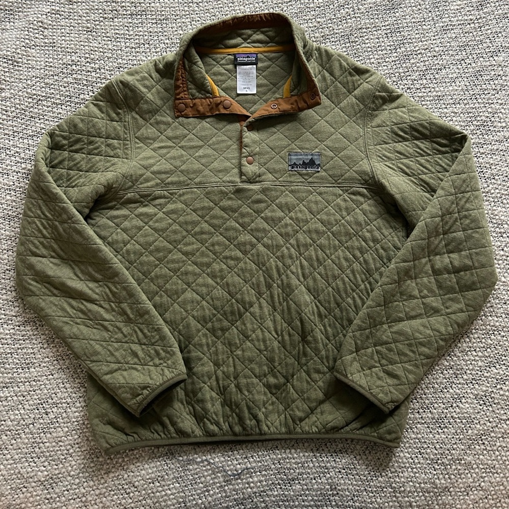 Men’s Patagonia quilted pullover